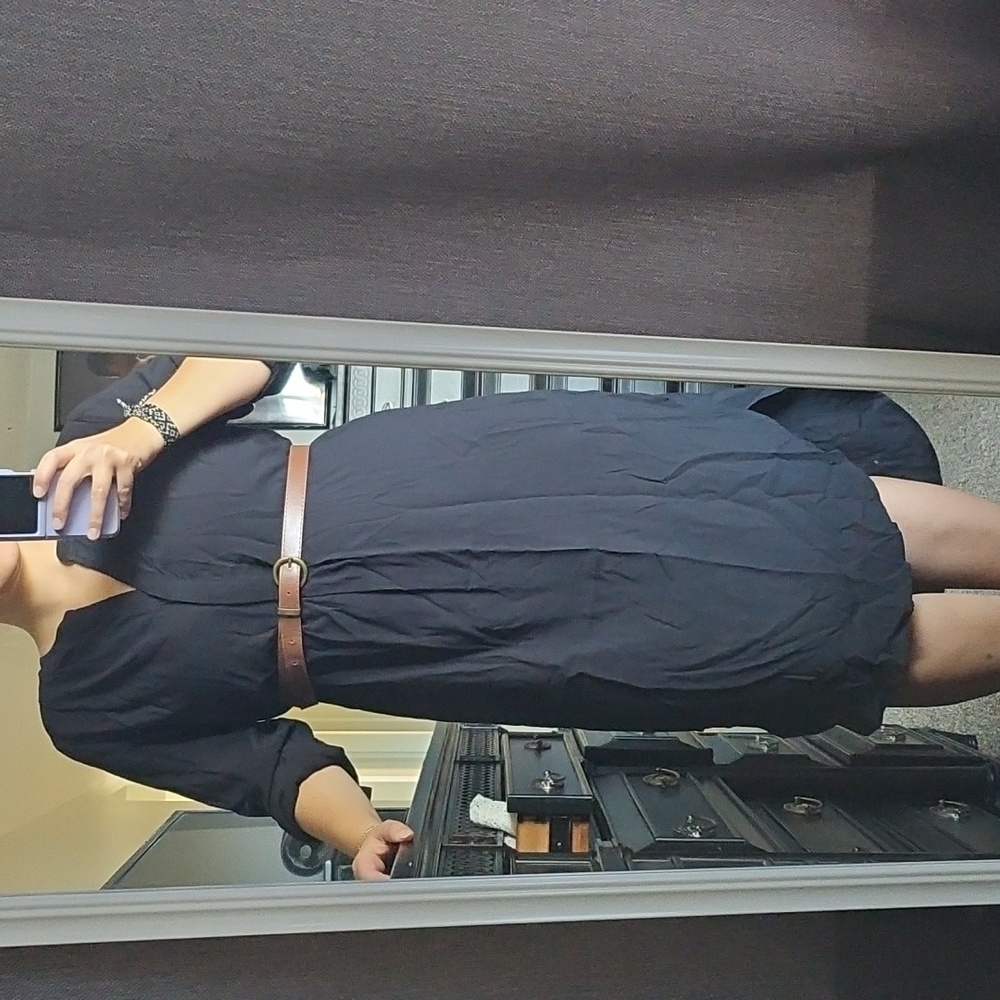 Chic Black Long Sleeve Dress